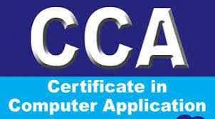 Certificate  in computer application 